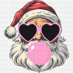 Santa - Christmas Ready to Press DTF Transfer