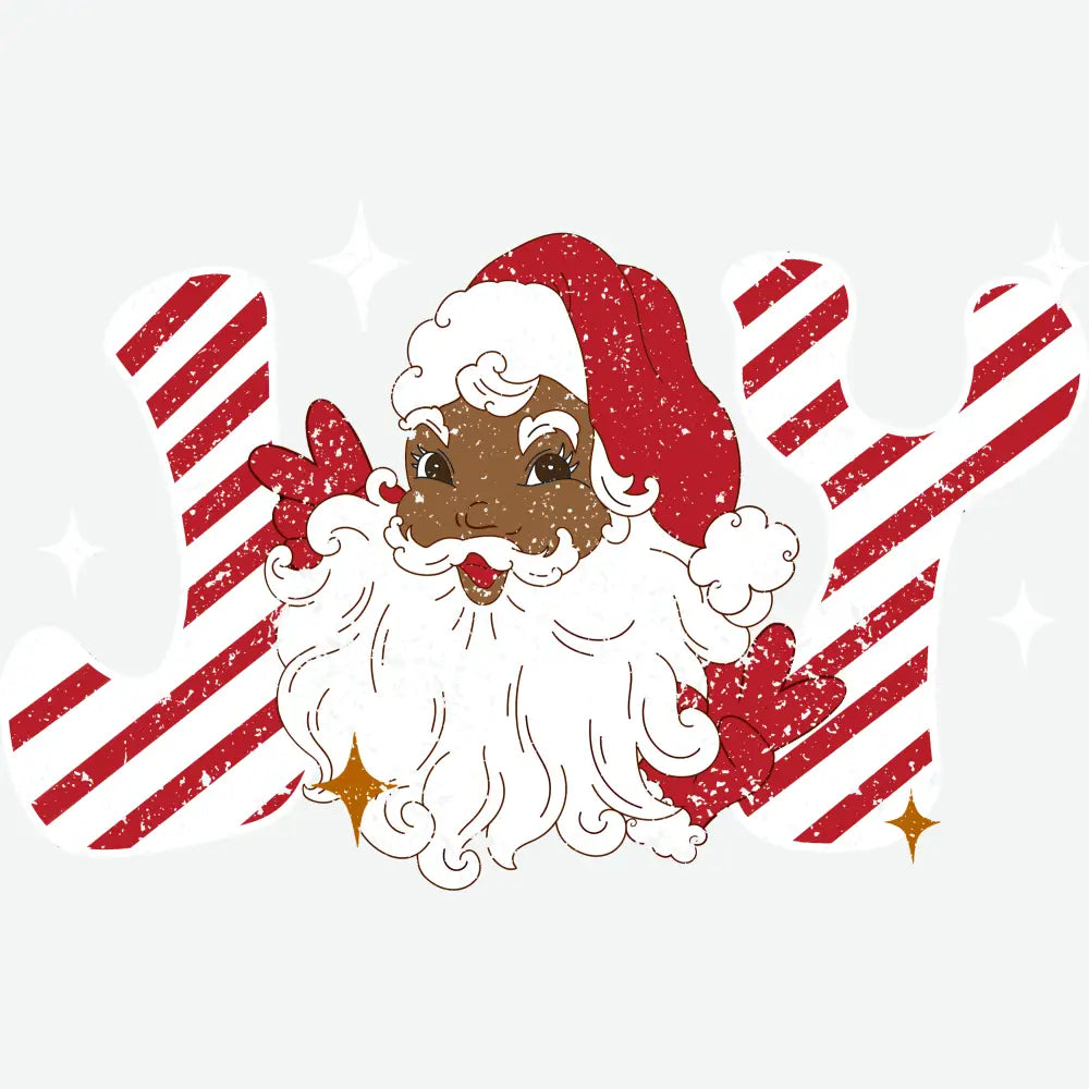 Santa Joy - Christmas Ready to Press DTF Transfer