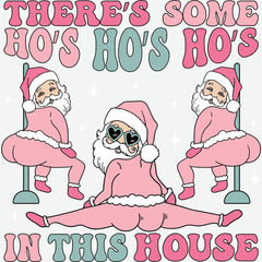 There’s Some Ho’s Ho’s Ho’s In This House - Christmas Ready to Press DTF Transfer
