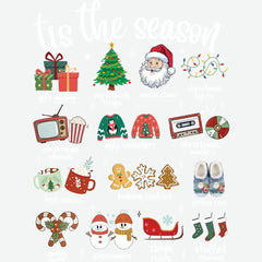 Tis The Season Christmas - Christmas Ready to Press DTF Transfer