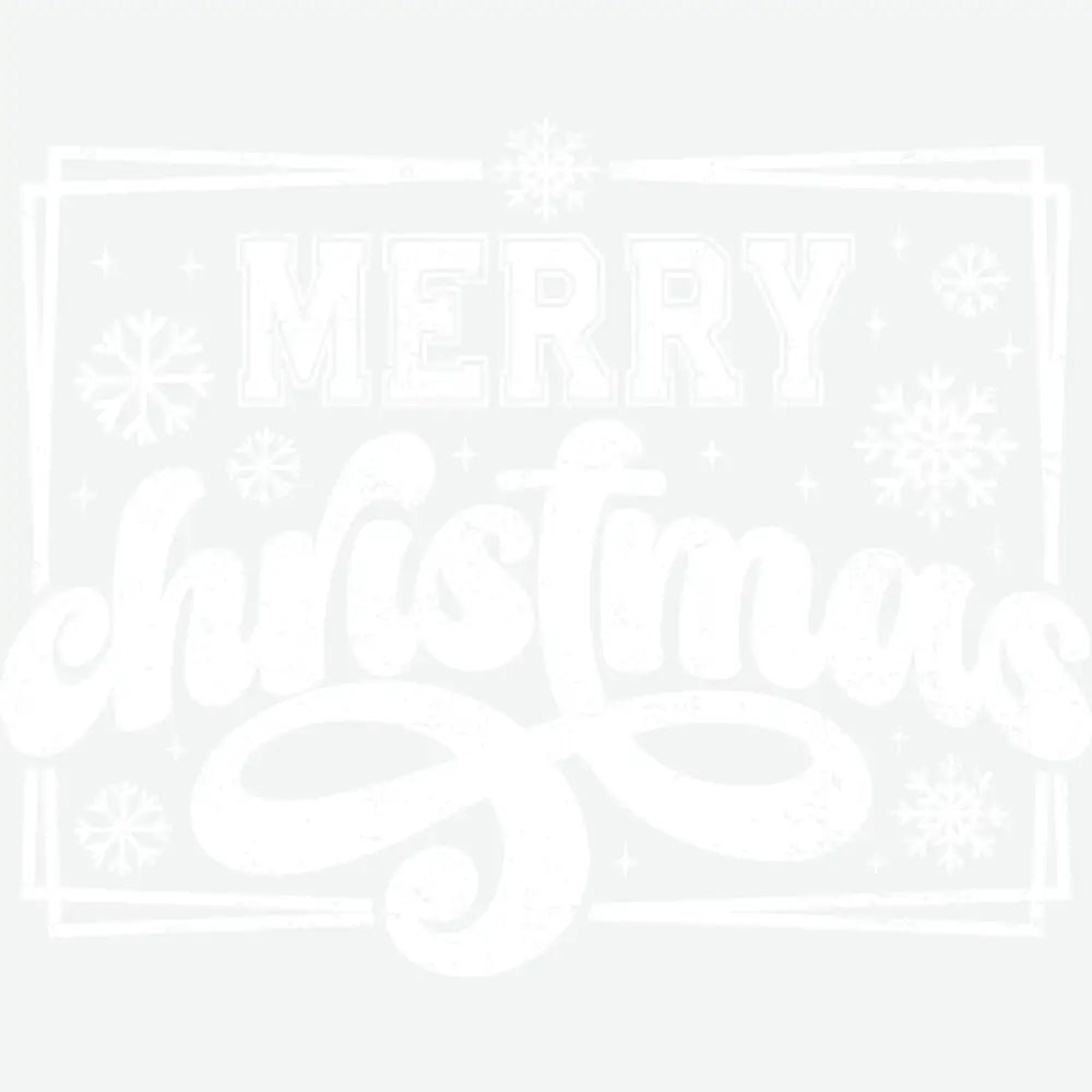 Vintage Merry Christmas - Christmas Ready to Press DTF Transfer