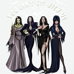 You Can’t Sit With Us Halloween Witches Halloween Ready to Press DTF Transfer