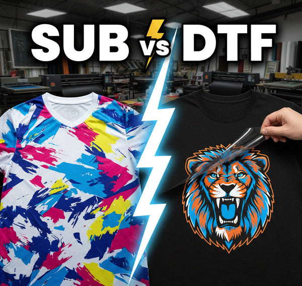 DTF Transfers vs. Sublimation: The Ultimate 2026 Comparison Guide