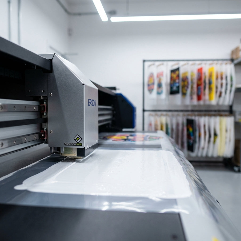 White Ink in DTF Printing: Why It Matters & How to Optimize Quality