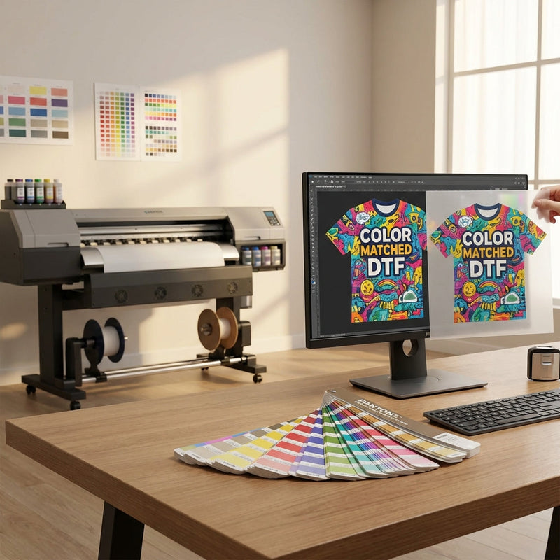 DTF Color Management 101: How to Get Perfect Color Matching Every Time