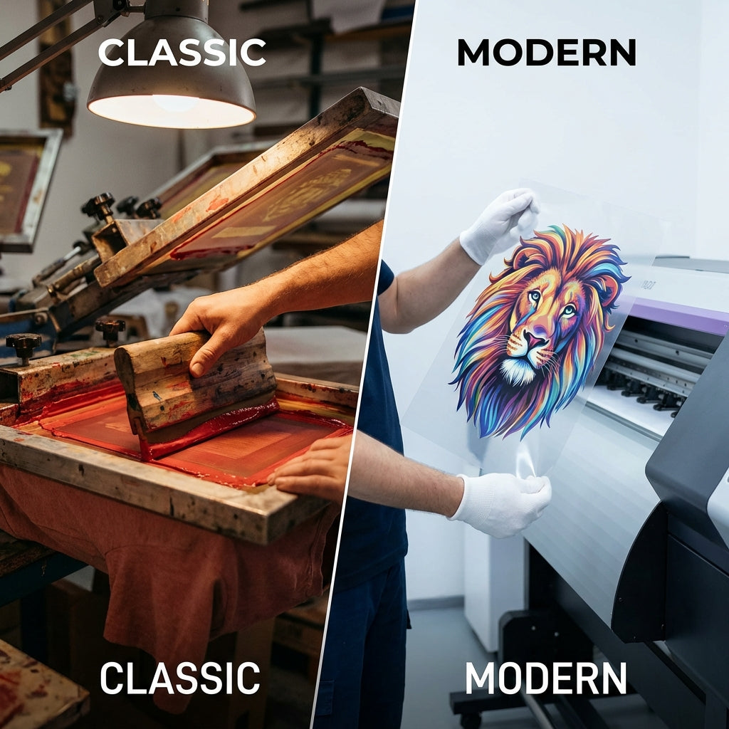 DTF vs. Screen Printing: The Ultimate Comparison Guide (2025 Edition)
