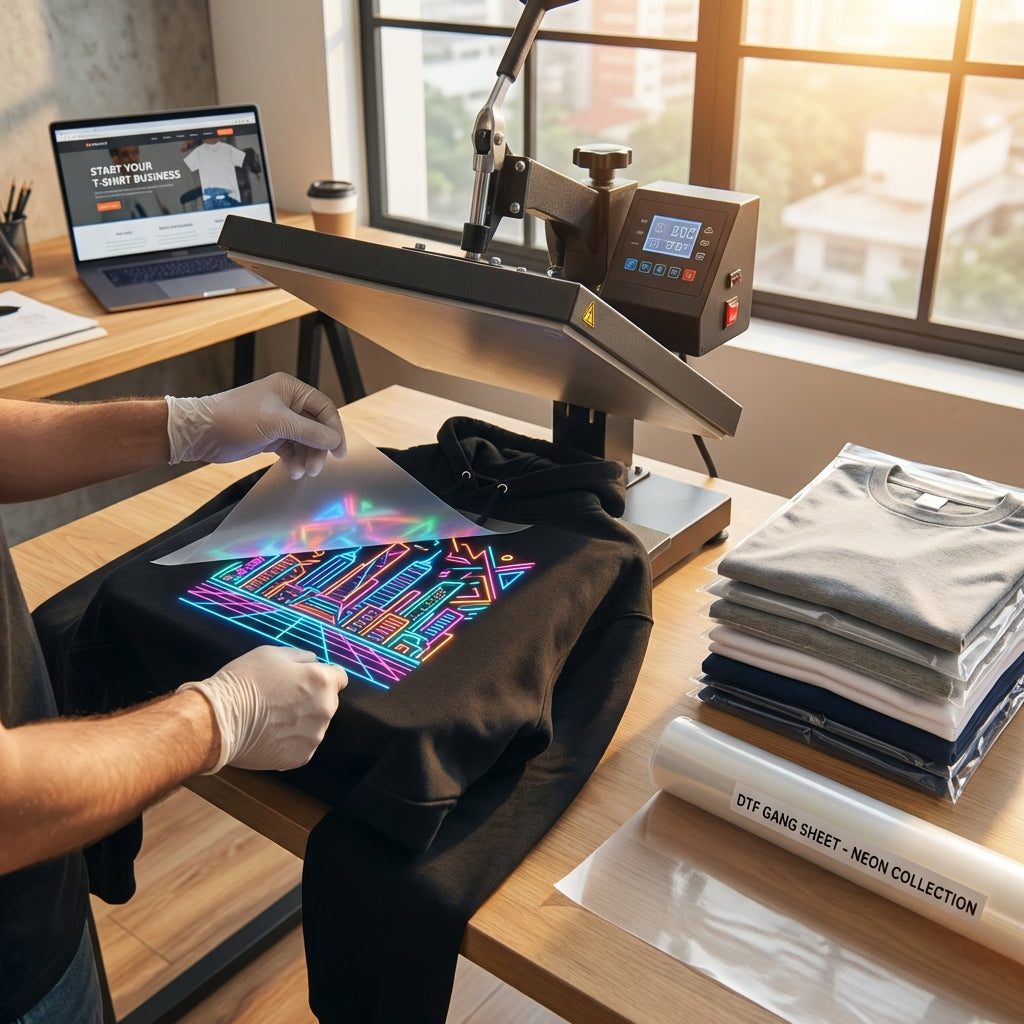 How to Start a T-Shirt Business with DTF: A Step-by-Step Guide