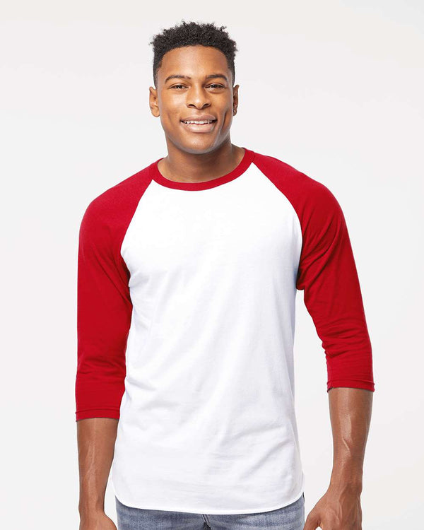 Unisex Fine Jersey Raglan T-Shirt