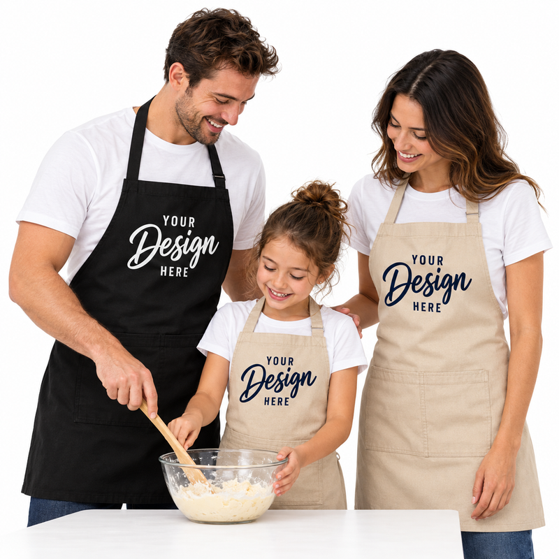 Custom Unisex Apron Personalized Cooking & Craft Apron
