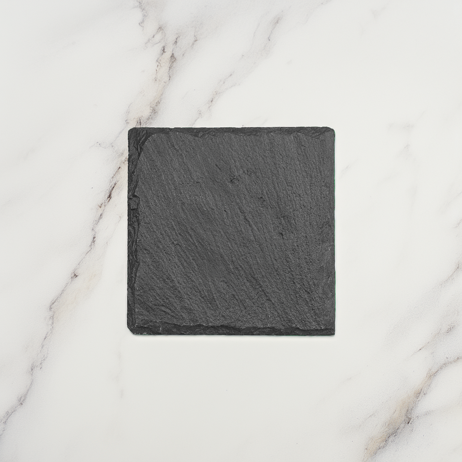 Custom Engraved Slate Coaster (Round or Square)