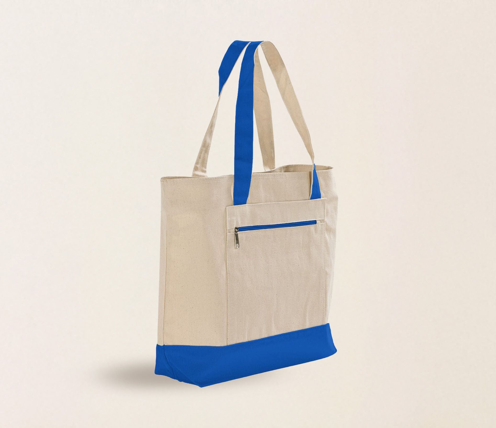 Custom Ultimate Zip Canvas Tote Bag