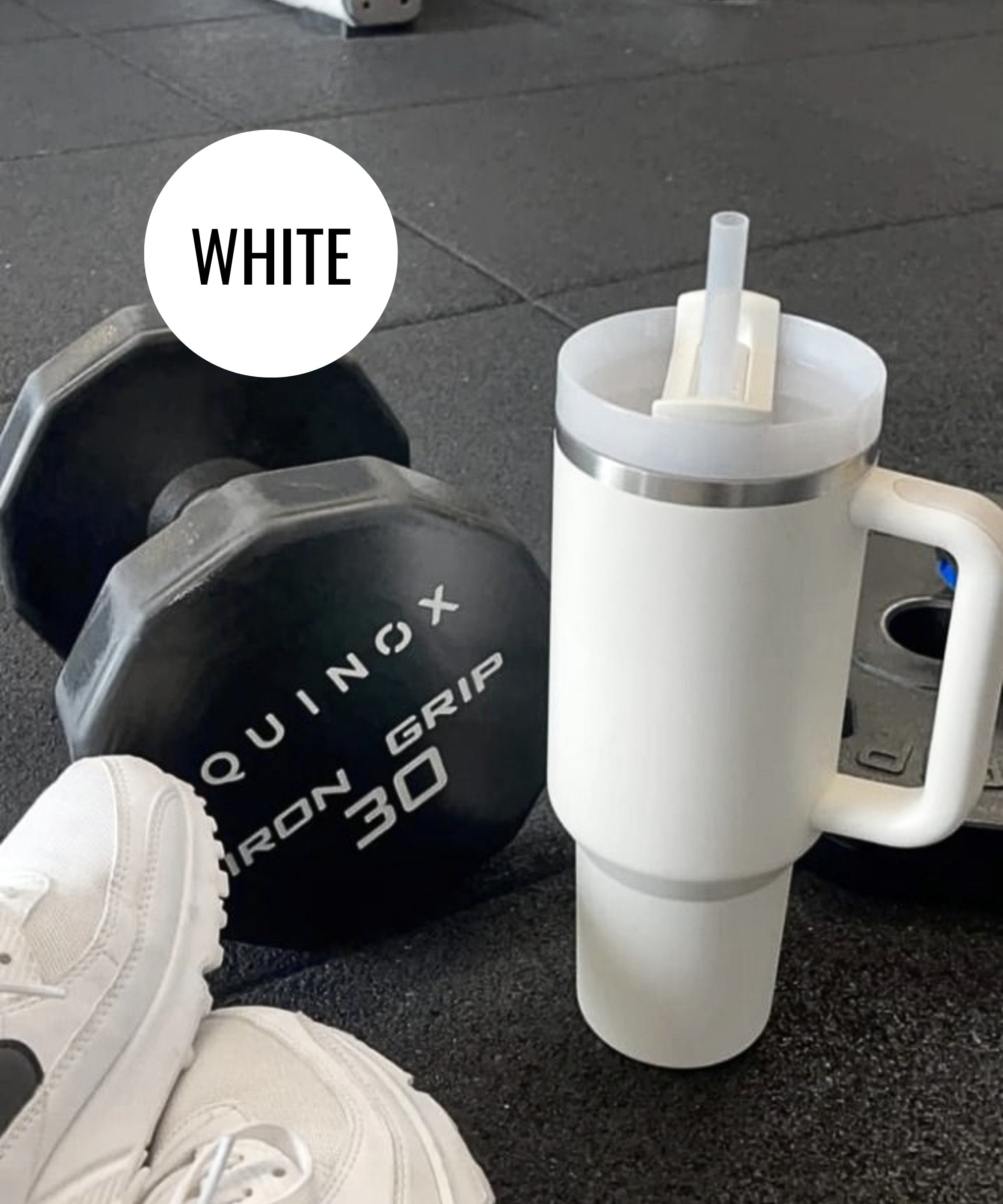 Blank 40oz Stainless Steel Tumbler — Double-Wall Insulated | Laser Engrave Ready