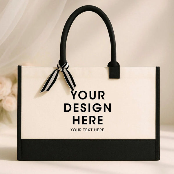 Custom Wedding Tote Bag Personalized Tote Bag