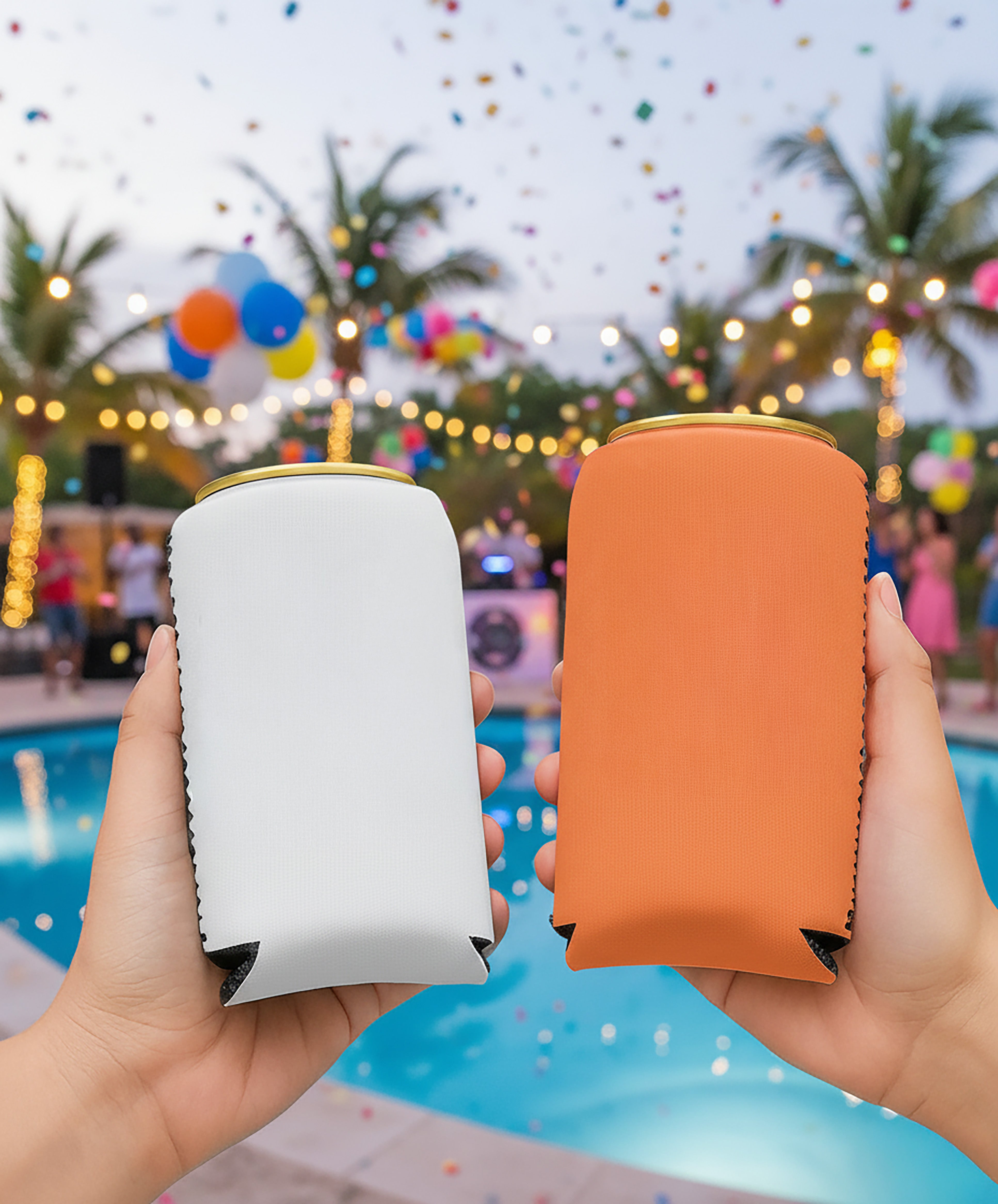Blank Neoprene Can Cooler — High-Quality 4mm Thick | Sublimation Ready