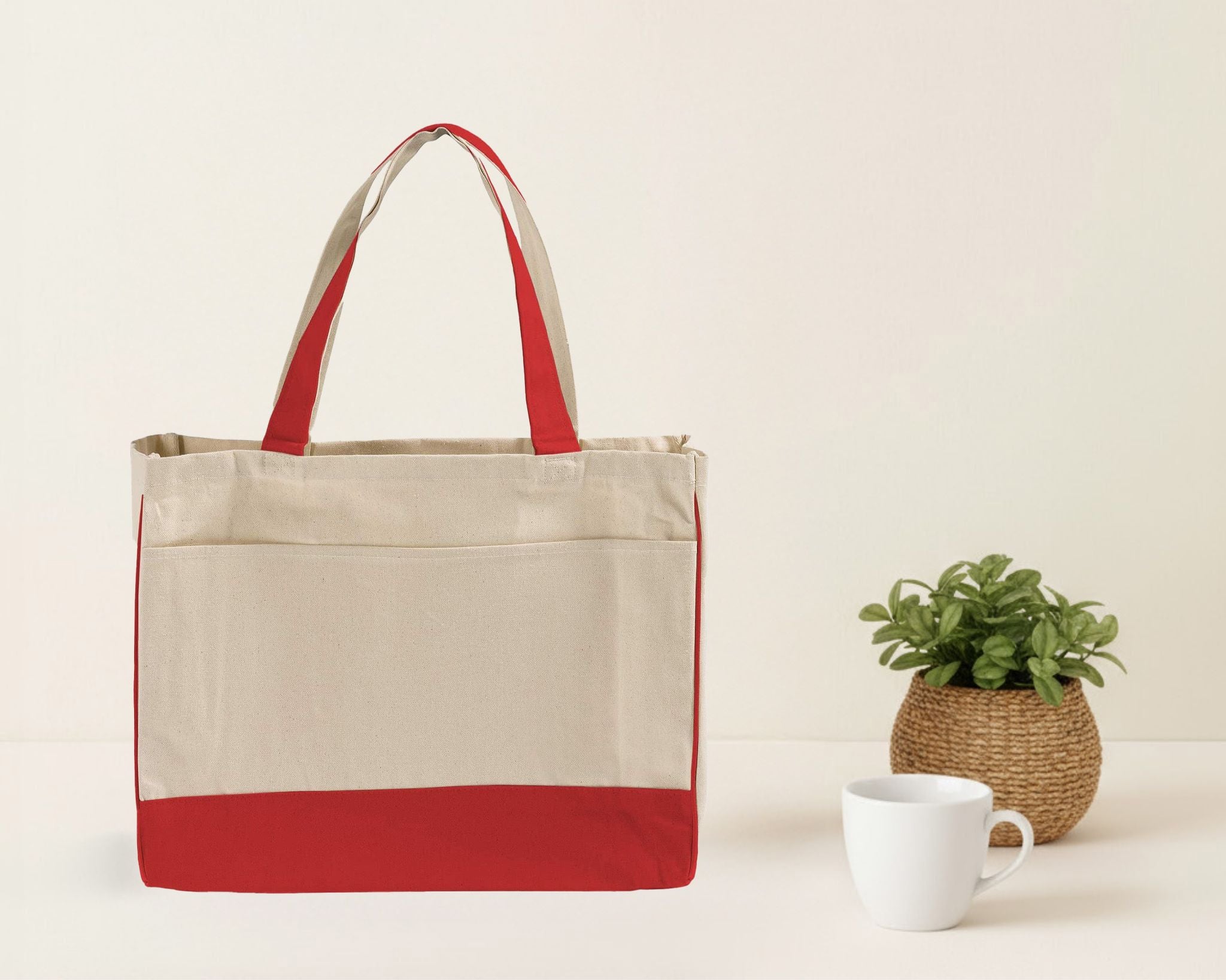 Custom Stylish Canvas Tote Bag