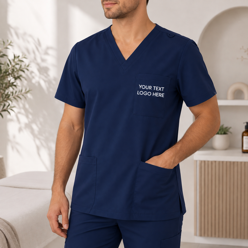 Men’s Custom Scrub Top