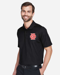 Custom Men's Devon & Jones CrownLux Performance® Plaited Polo