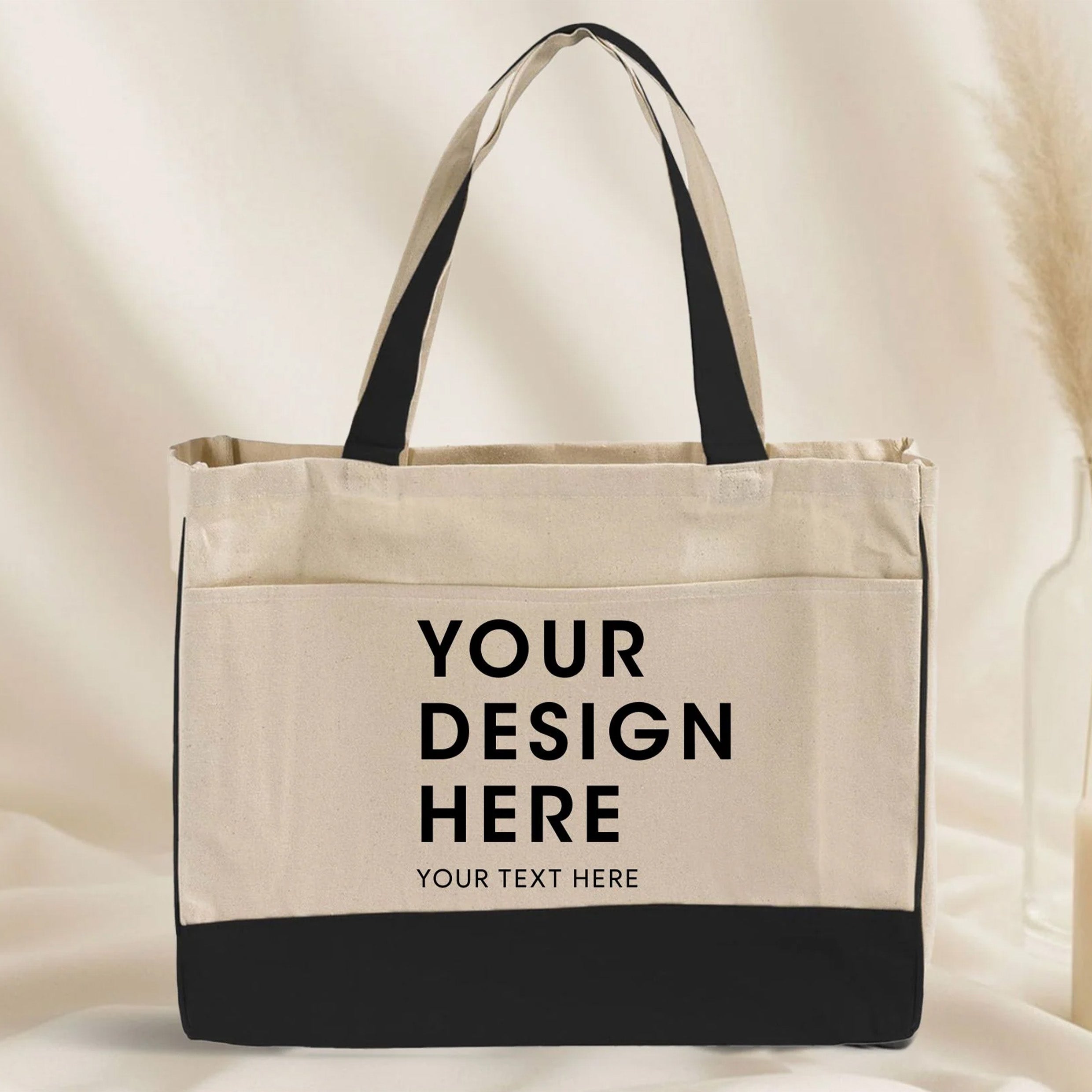 Custom Stylish Canvas Tote Bag