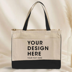 Custom Stylish Canvas Tote Bag