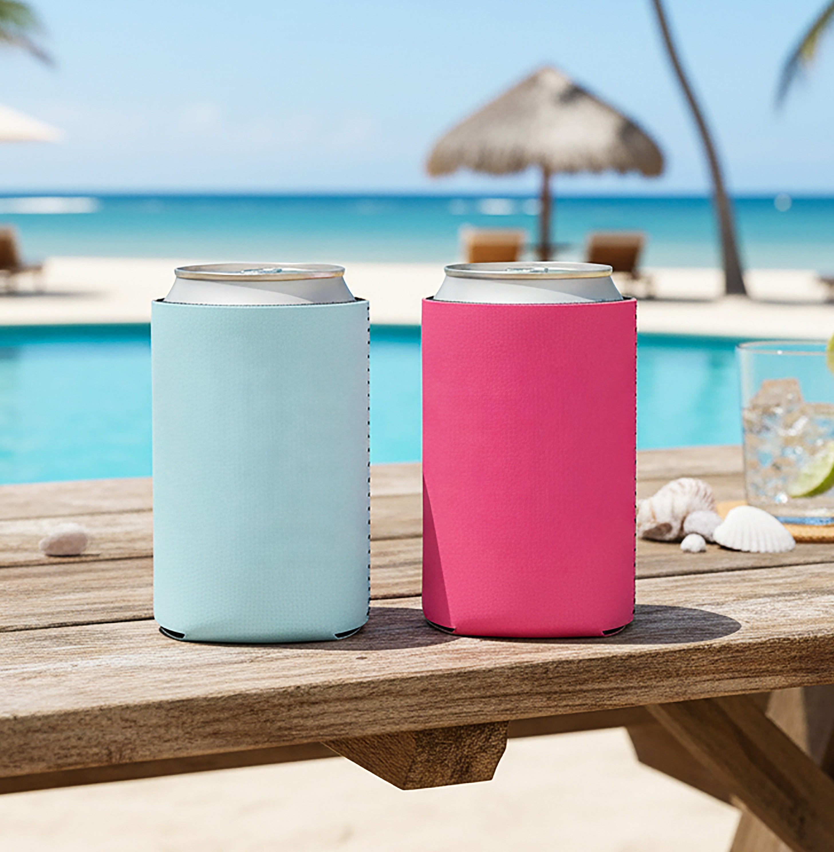 Blank Neoprene Can Cooler — High-Quality 4mm Thick | Sublimation Ready