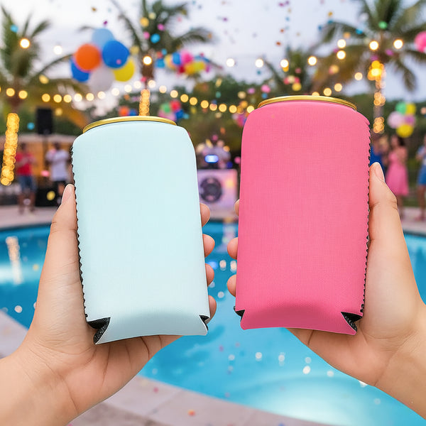 Blank Neoprene Can Cooler — High-Quality 4mm Thick | Sublimation Ready