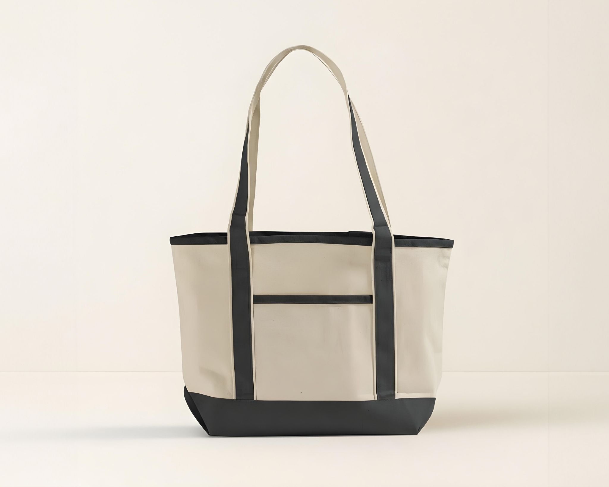 Blank Deluxe Canvas Tote Bag — 12 oz Cotton