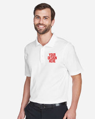 Custom Men's Devon & Jones CrownLux Performance® Plaited Polo