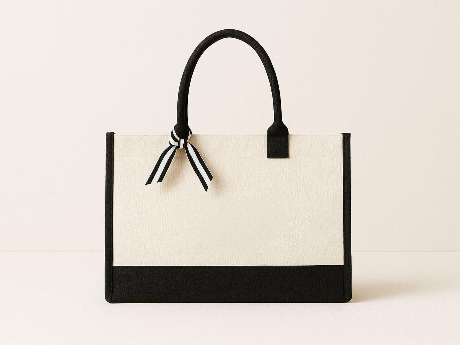 Blank Wedding Canvas Tote Bag — Wedding & Event Ready