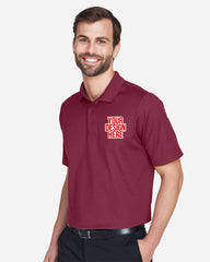 Custom Men's Devon & Jones CrownLux Performance® Plaited Polo