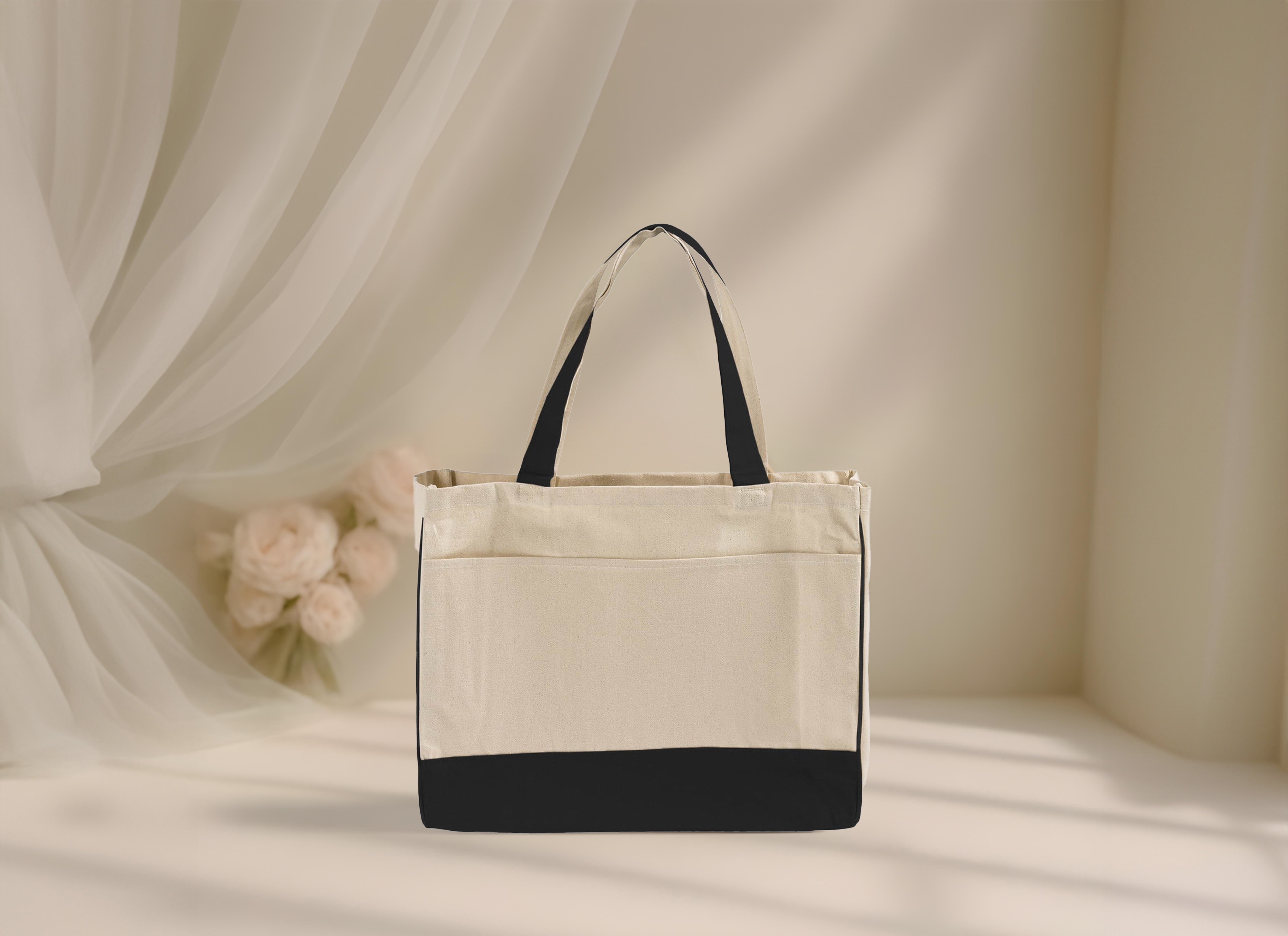 Custom Stylish Canvas Tote Bag