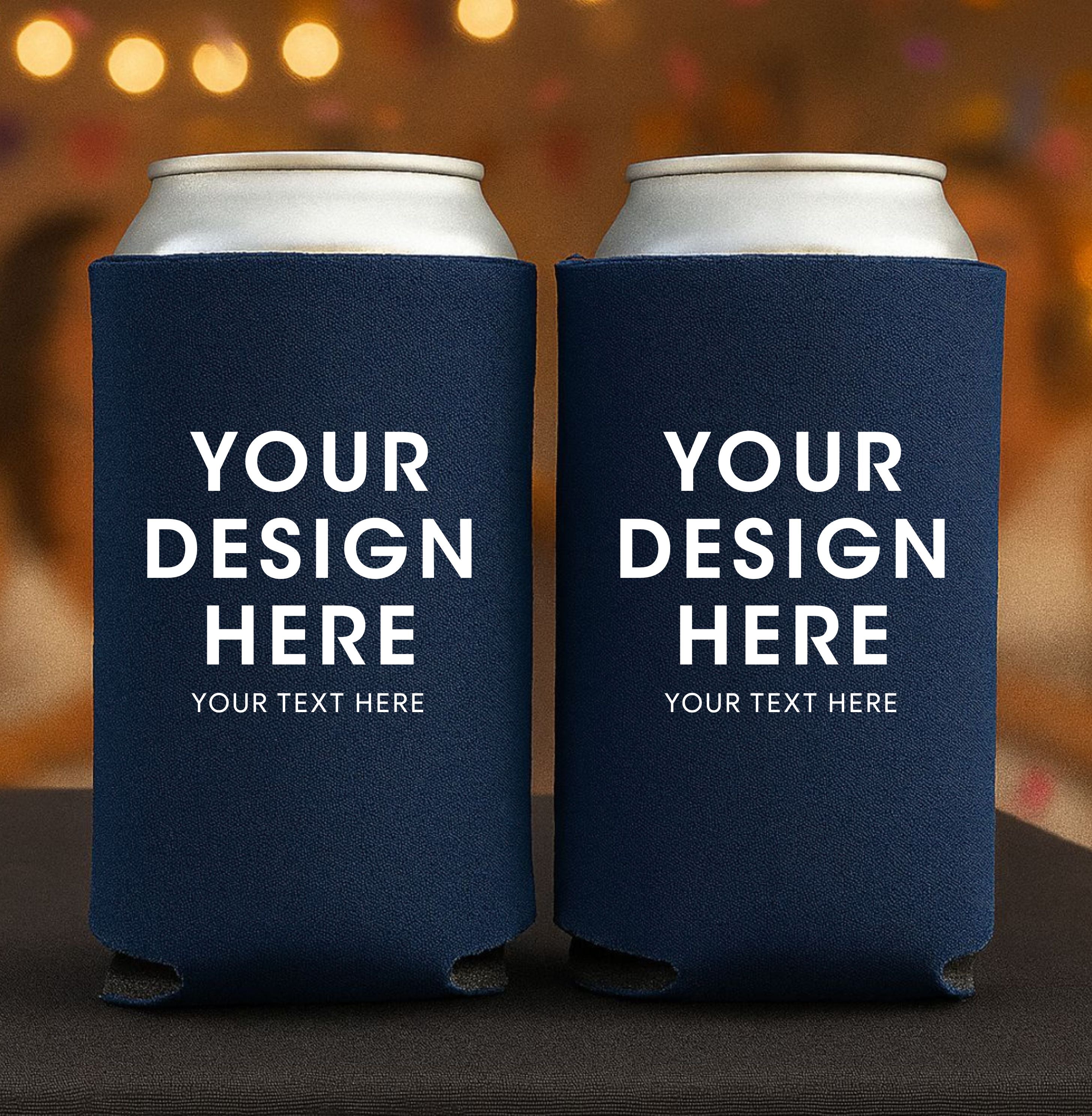 Custom Can Cooler – Personalized Neoprene Koozie