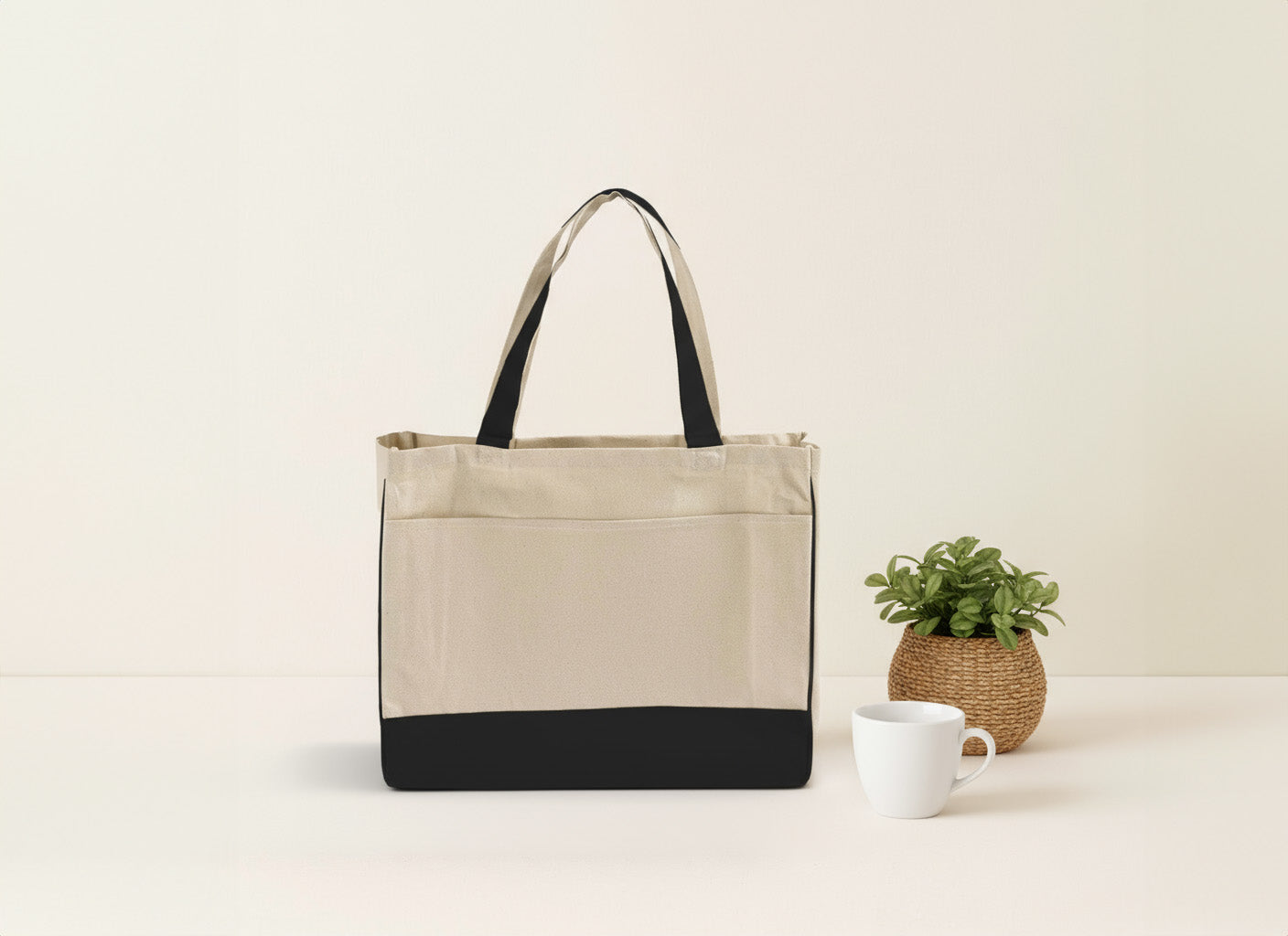 Custom Stylish Canvas Tote Bag