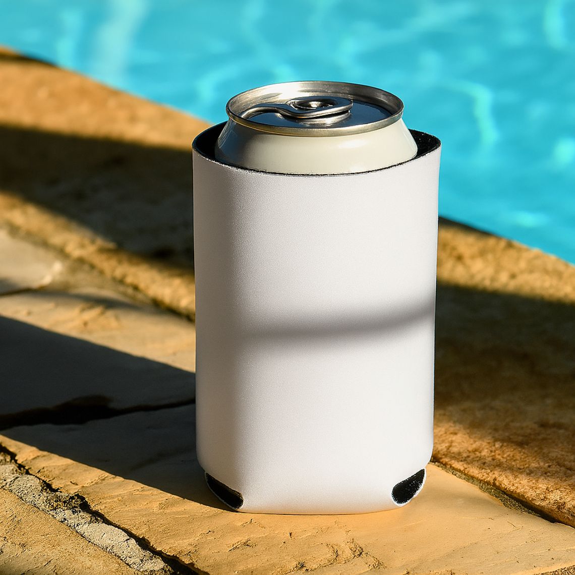 Blank Neoprene Can Cooler — High-Quality 4mm Thick | Sublimation Ready