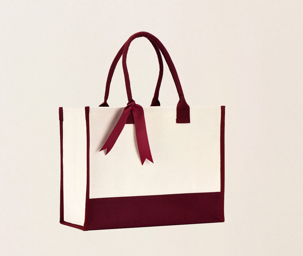 Blank Wedding Canvas Tote Bag — Wedding & Event Ready