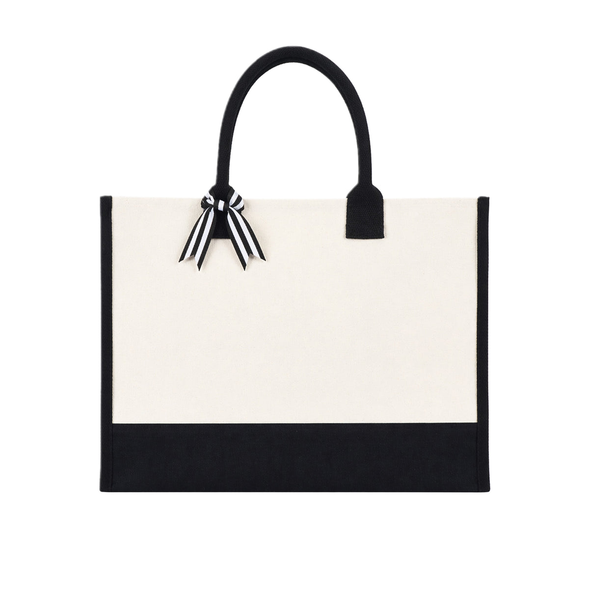 Blank Wedding Canvas Tote Bag — Wedding & Event Ready