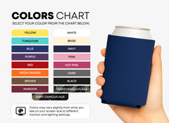 Custom Can Cooler – Personalized Neoprene Koozie