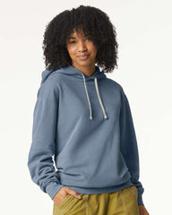 Unisex Garment-Dyed Lightweight Fleece Hooded Sweatshirt