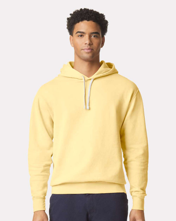 Unisex Garment-Dyed Lightweight Fleece Hooded Sweatshirt