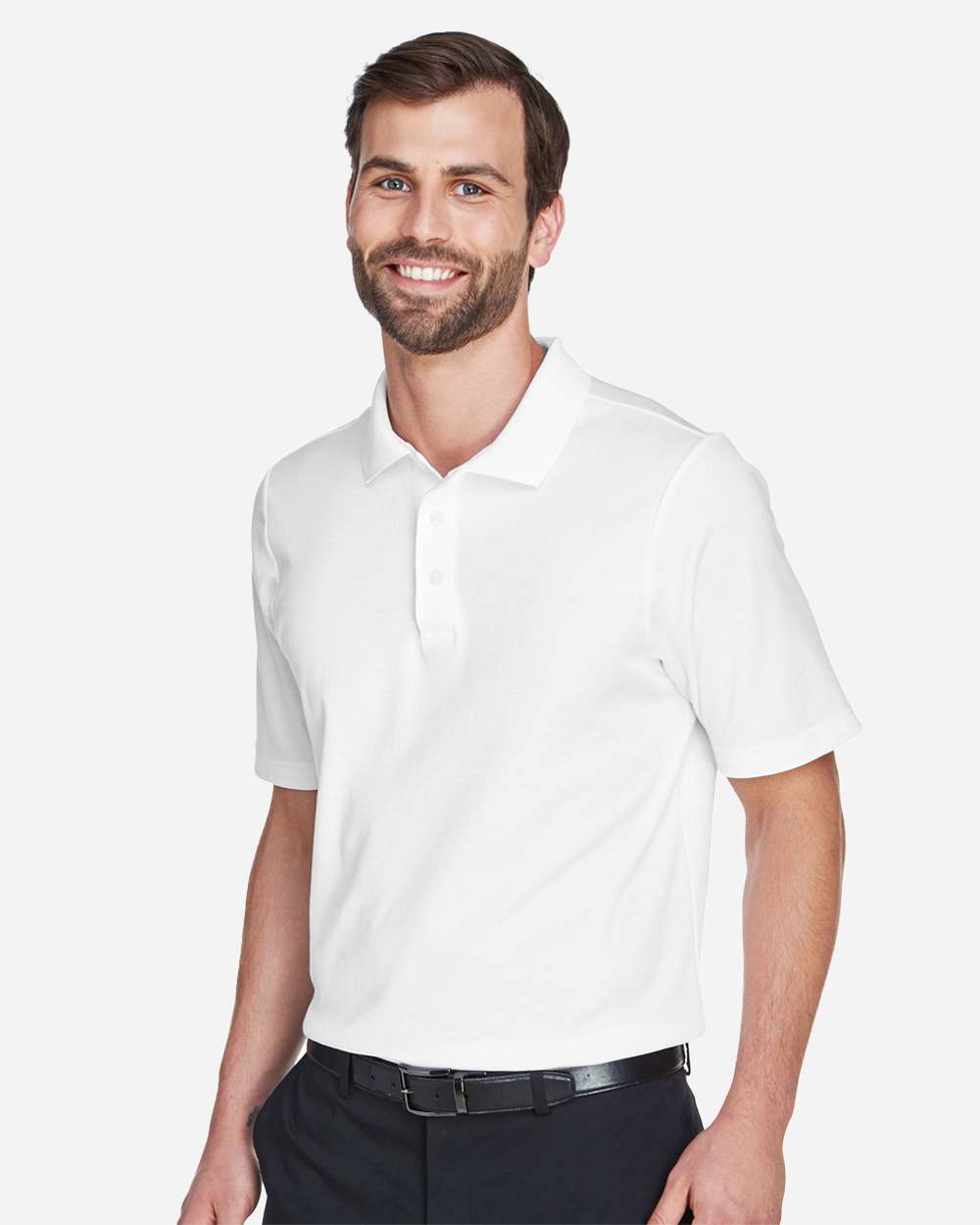 Men's CrownLux Performance® Plaited Polo