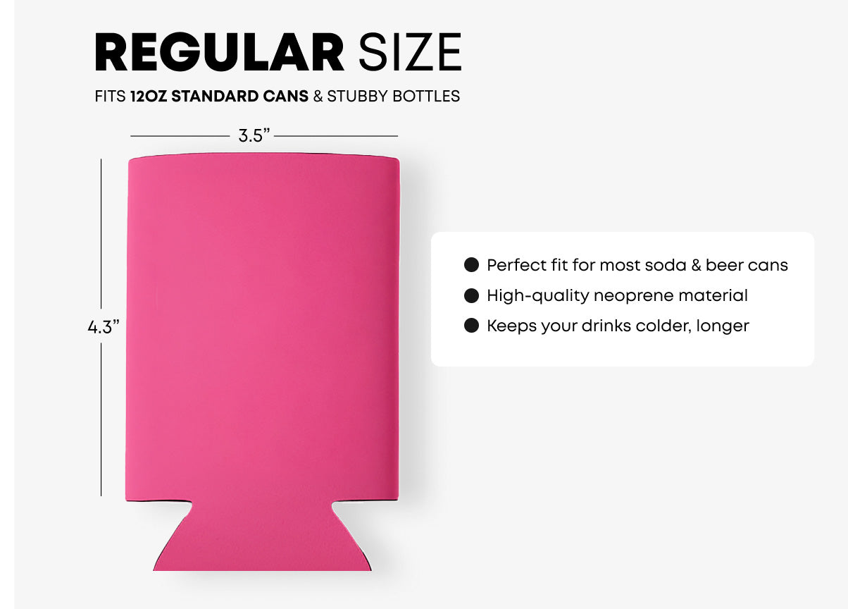 Custom Can Cooler – Personalized Neoprene Koozie