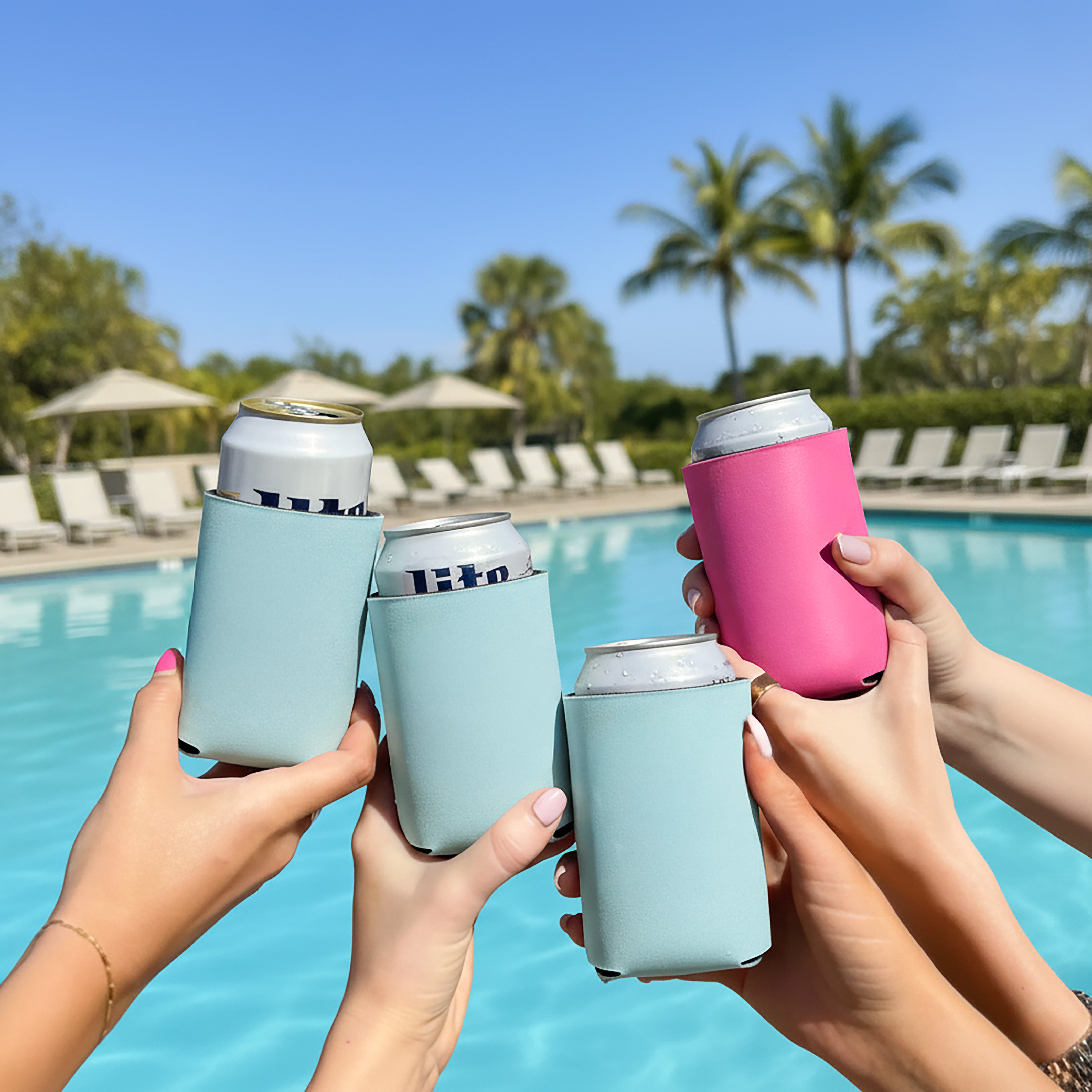 Blank Neoprene Can Cooler — High-Quality 4mm Thick | Sublimation Ready