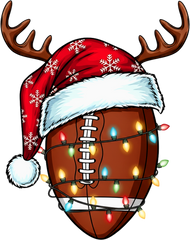 Funny Football Christmas - Christmas Ready to Press DTF Transfer