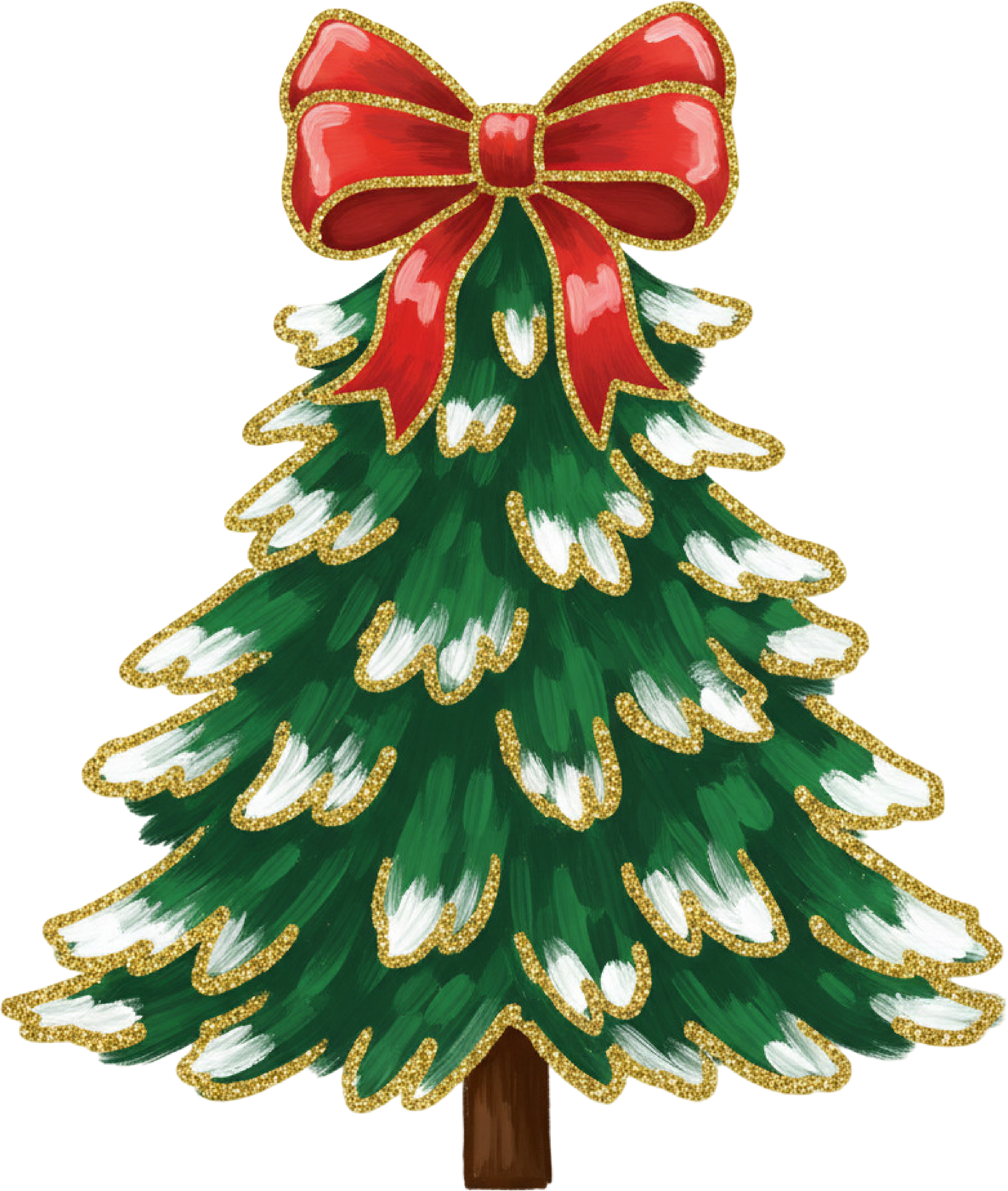 Christmas Tree - Christmas Ready to Press DTF Transfer