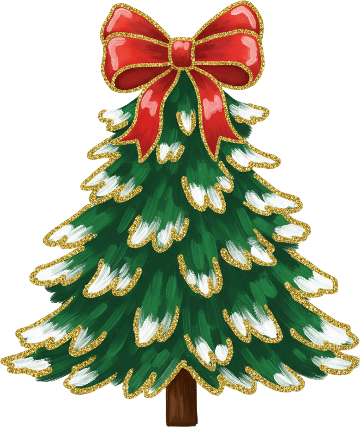 Christmas Tree - Christmas Ready to Press DTF Transfer