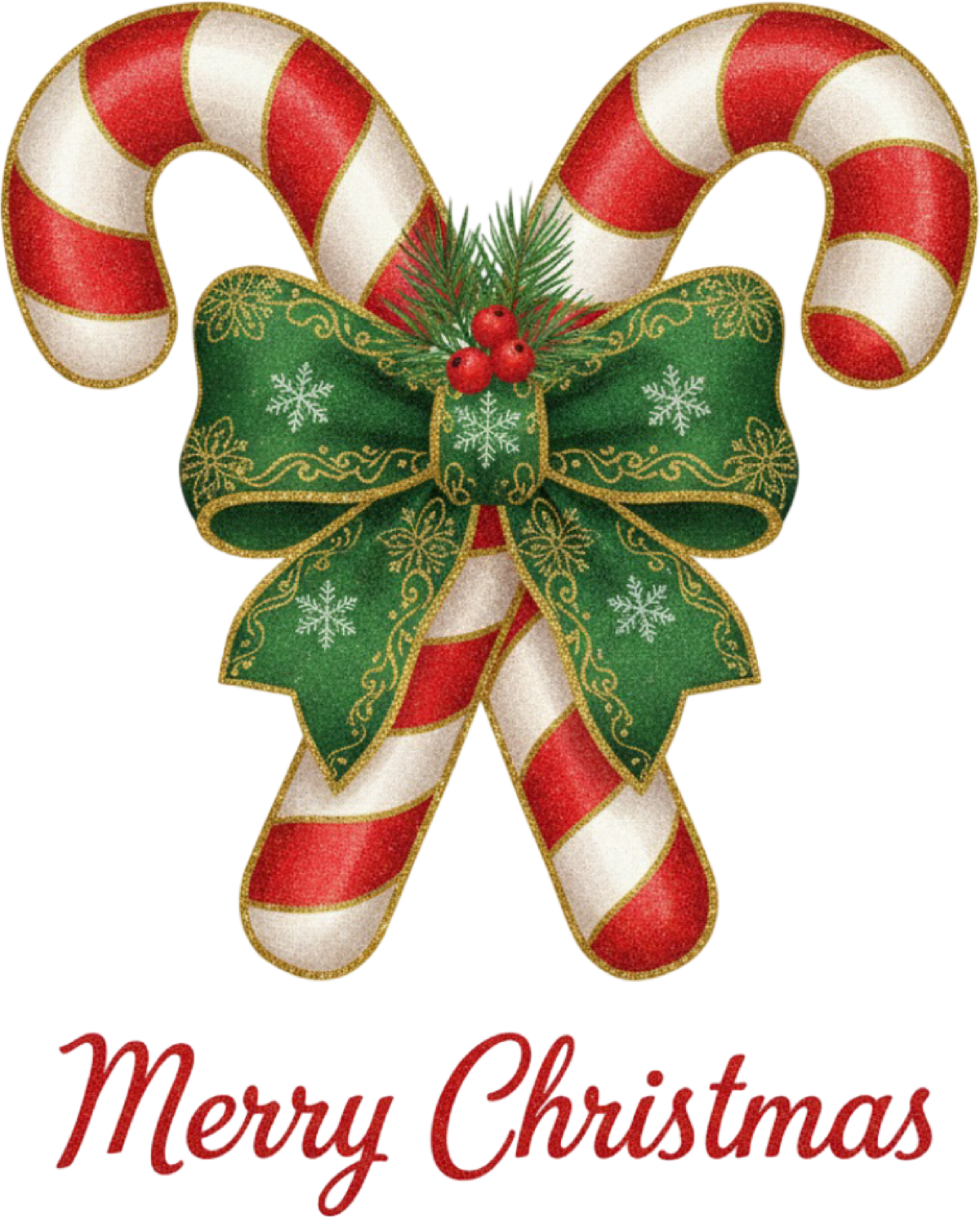 Latch Hook Yarn Faux Candycane Christmas - Christmas Ready to Press DTF Transfer