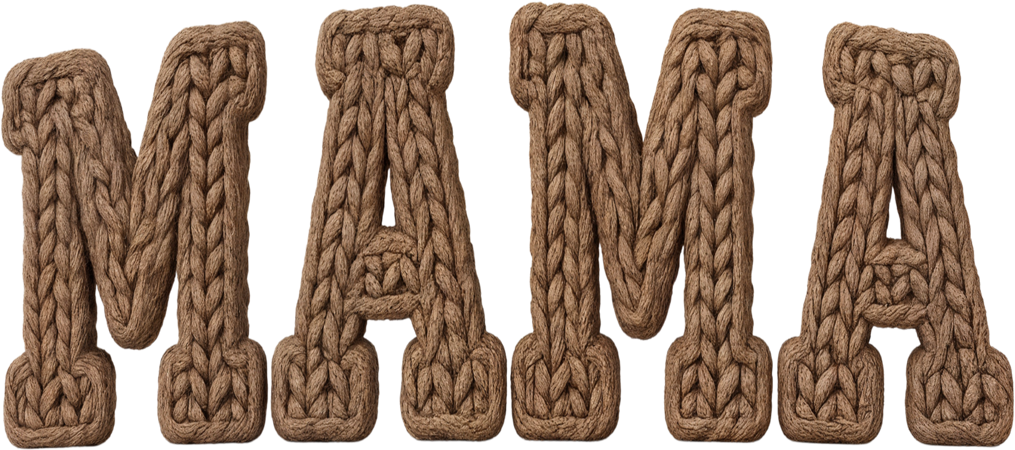 Faux Yarn Crochet Mama - Family Ready to Press DTF Transfer