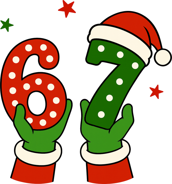 67 Christmas - Christmas Ready to Press DTF Transfer
