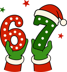 67 Christmas - Christmas Ready to Press DTF Transfer