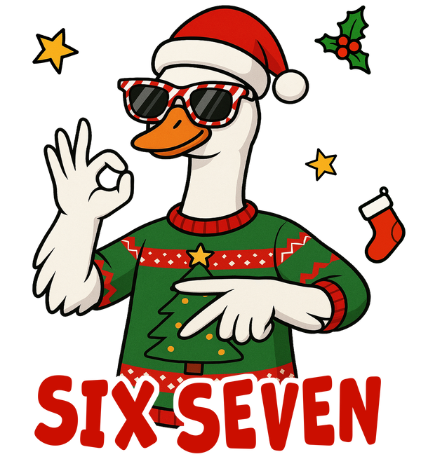 Christmas Goose 67 - Christmas Ready to Press DTF Transfer