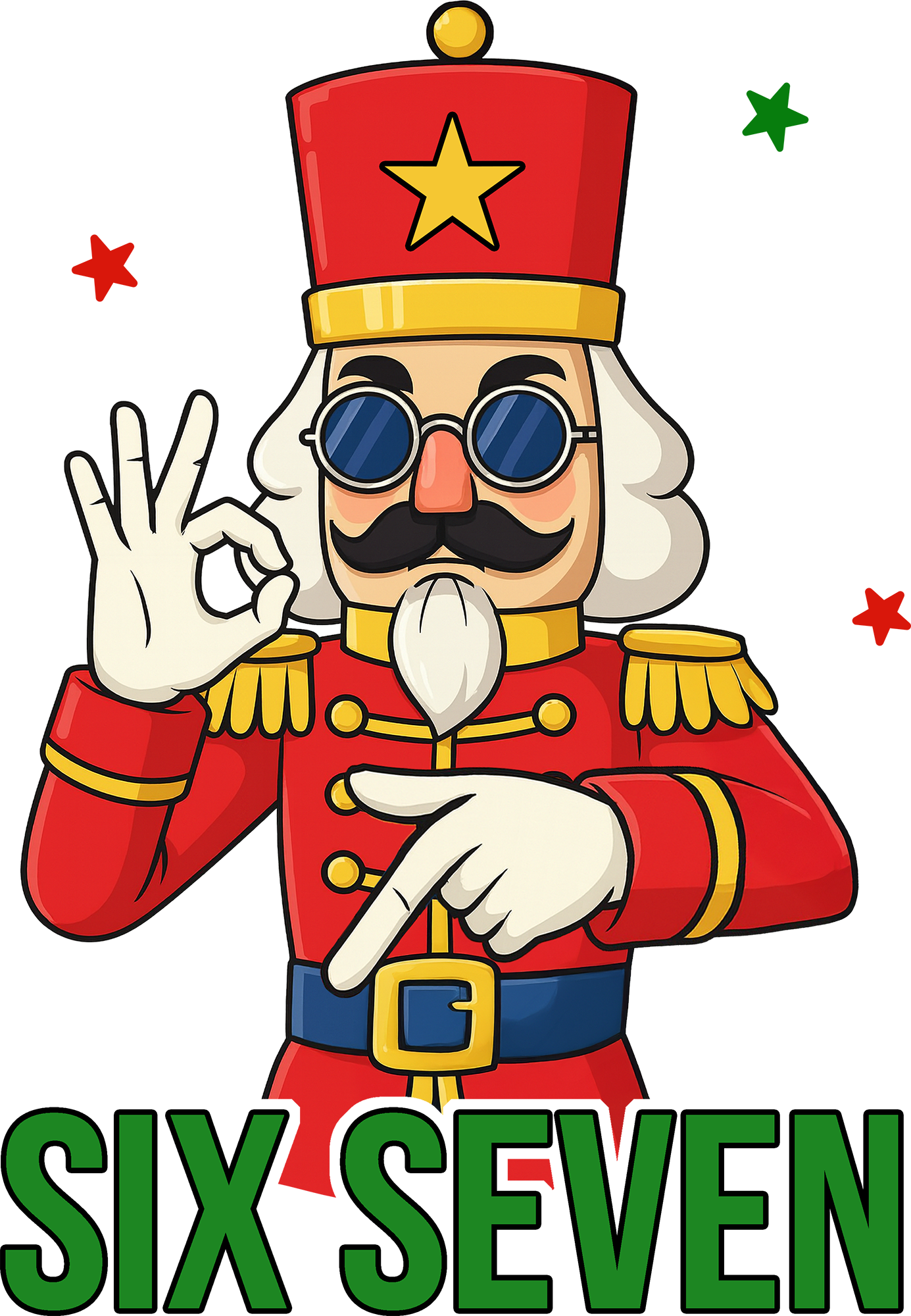 Nutcracker Six Seven - Christmas Ready to Press DTF Transfer